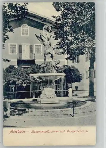 Miesbach Monumentenbrunnen  x 1907