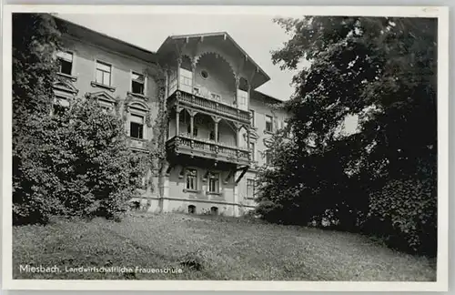 Miesbach Miesbach Frauen Schule ungelaufen ca. 1955 / Miesbach /Miesbach LKR
