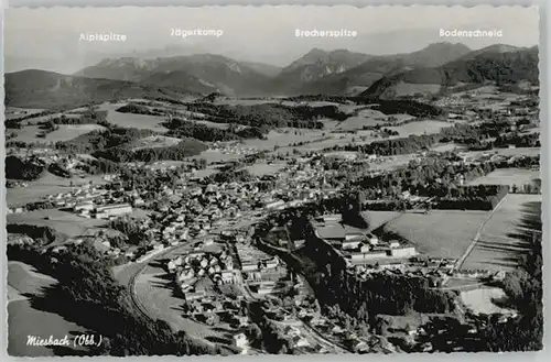 Miesbach Fliegeraufnahme x 1961