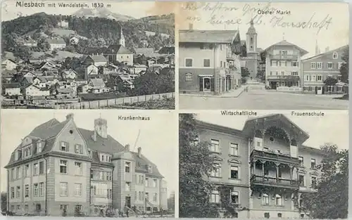 Miesbach Krankenhaus Frauen Schule  x 1910