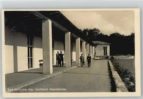 Bad Heilbrunn Wandelhalle x 1942