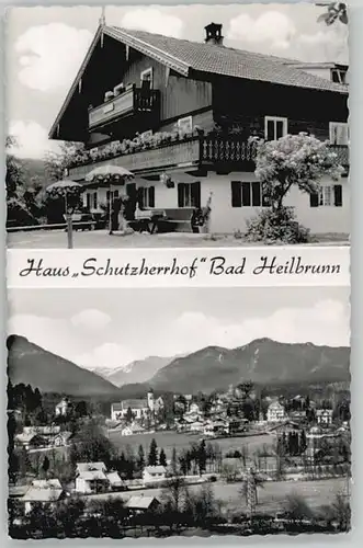 wd74564 Bad Heilbrunn Bad Heilbrunn Haus Schutzherrhof x 1960 Kategorie. Bad Heilbrunn Alte Ansichtskarten