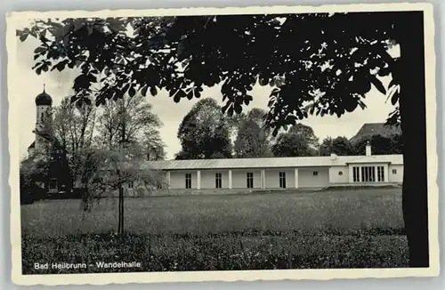 Bad Heilbrunn Wandelhalle x 1938