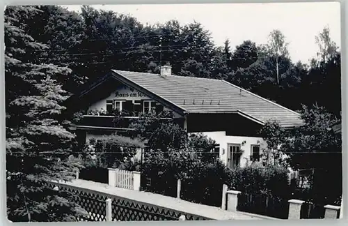Bad Heilbrunn Haus am Wald x 1963