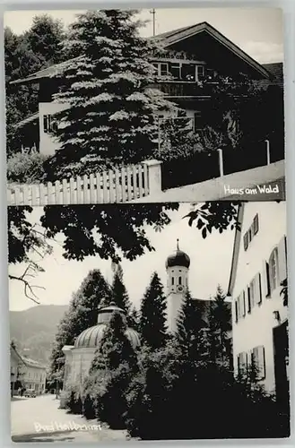 Bad Heilbrunn Bad Heilbrunn Haus am Wald ungelaufen ca. 1955 / Bad Heilbrunn /Bad Toelz-Wolfratshausen LKR