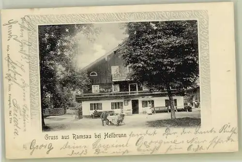 Ramsau bei Bad Heilbrunn x 1906
