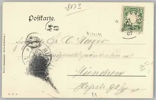 Ramsau Berchtesgaden Ramsau bei Bad Heilbrunn x 1907 / Ramsau b.Berchtesgaden /Berchtesgadener Land LKR