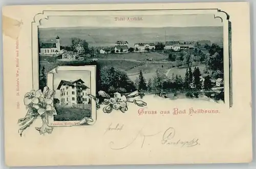 Bad Heilbrunn Pension Belle Vue x 1903