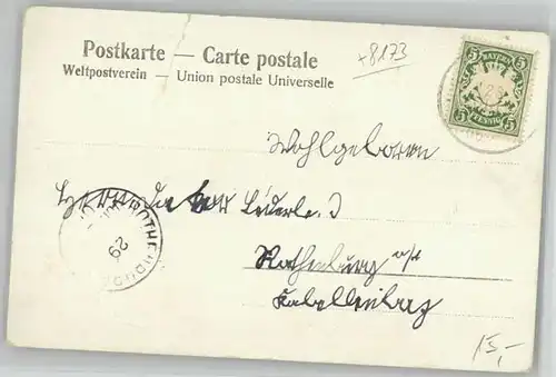 Bad Heilbrunn Adelheidsquelle x 1906