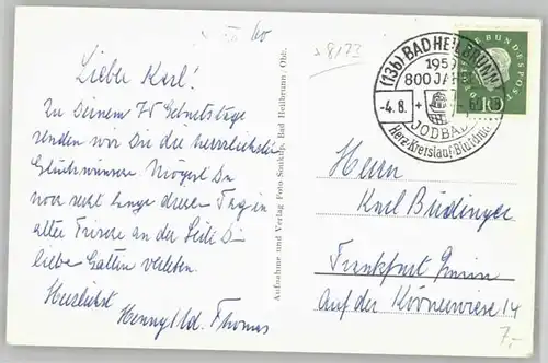 wd74665 Bad Heilbrunn Bad Heilbrunn Wandelhalle x 1960 Kategorie. Bad Heilbrunn Alte Ansichtskarten