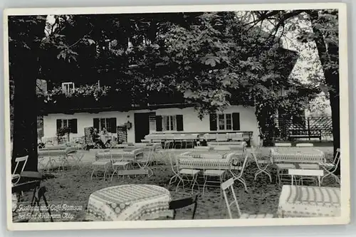 Bad Heilbrunn Gasthaus Cafe Ramsau x 1958