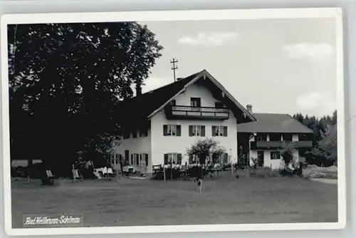 Bad Heilbrunn Bad Heilbrunn Schoenau ungelaufen ca. 1955 / Bad Heilbrunn /Bad Toelz-Wolfratshausen LKR