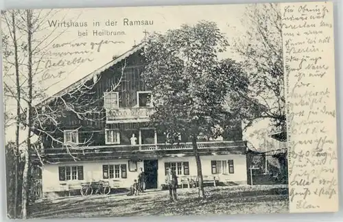 Ramsau Berchtesgaden Ramsau bei Bad Heilbrunn x 1904 / Ramsau b.Berchtesgaden /Berchtesgadener Land LKR