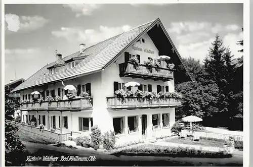 Bad Heilbrunn Kurheim Waldherr x 1958