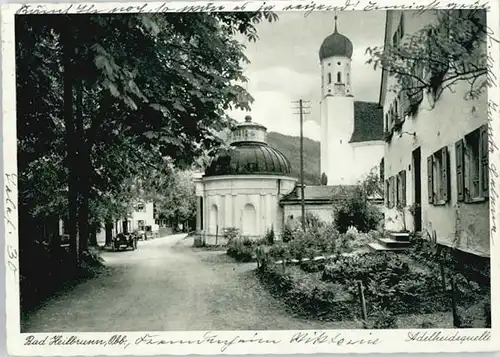 Bad Heilbrunn Adelheidsquelle x 1940
