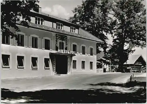 Bad Heilbrunn Hotel Post x 1961