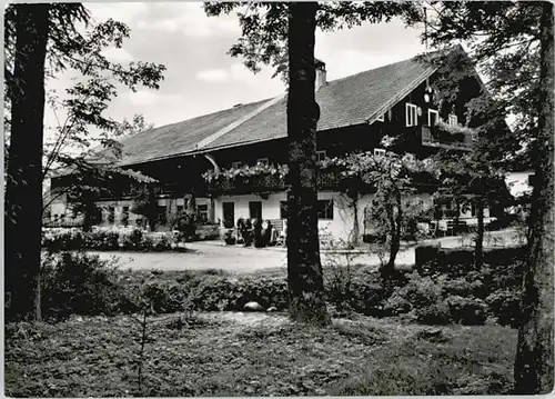 Bad Heilbrunn Gasthaus Ramsau x 1961