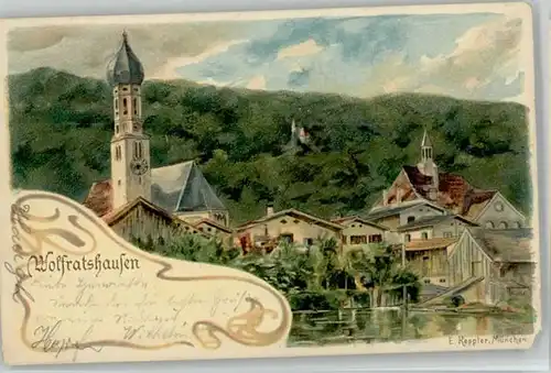 Wolfratshausen Wolfratshausen  ungelaufen ca. 1900 / Wolfratshausen /Bad Toelz-Wolfratshausen LKR