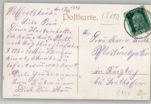 Wolfratshausen  x 1913