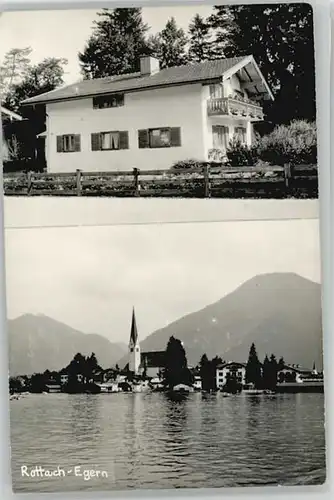 Rottach-Egern Rottach-Egern Haus Parker ungelaufen ca. 1955 / Rottach-Egern /Miesbach LKR