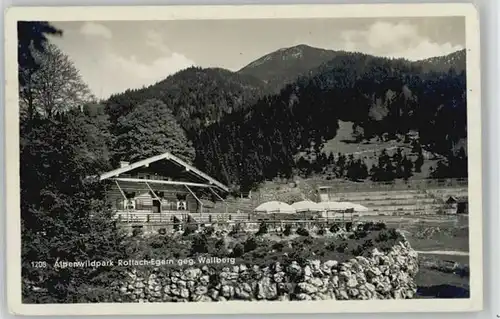 Rottach-Egern Alpenwildpark x 1928