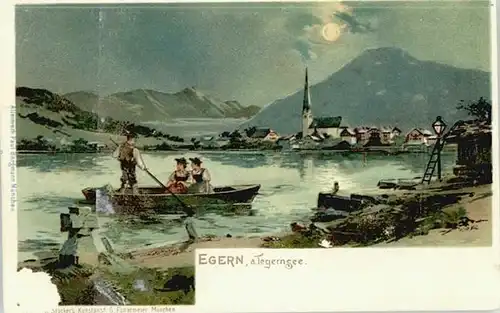 Rottach-Egern Rottach-Egern  ungelaufen ca. 1900 / Rottach-Egern /Miesbach LKR