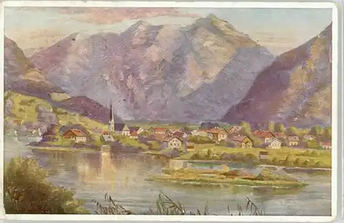 Rottach-Egern Kuenstlerkarte x 1916