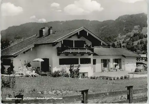 Rottach-Egern Landhaus Alpenau x 1965