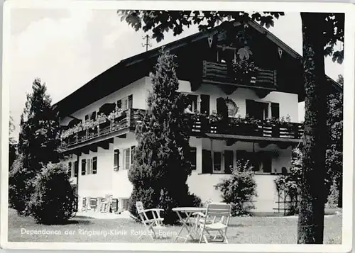 Rottach-Egern Dependance Ringberg-Klinik x 1957