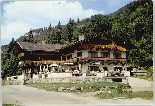 Rottach-Egern Sutten Gasthaus Moni-Alm x 1971