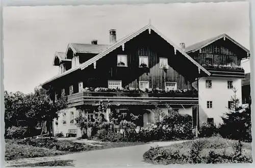 Prien Chiemsee Prien Chiemsee Pension Kaltenbachmuehle ungelaufen ca. 1955 / Prien a.Chiemsee /Rosenheim LKR