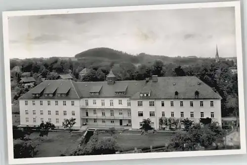 Prien Chiemsee Prien Chiemsee Krankenhaus  ungelaufen ca. 1955 / Prien a.Chiemsee /Rosenheim LKR