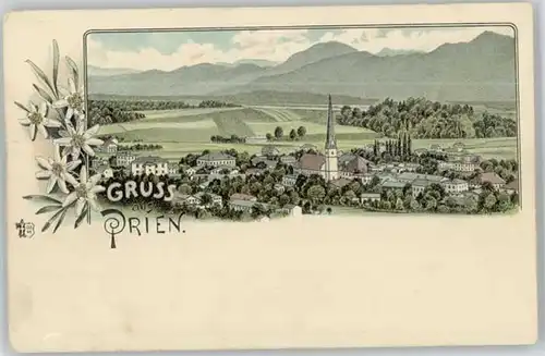 Prien Chiemsee Prien Chiemsee  ungelaufen ca. 1900 / Prien a.Chiemsee /Rosenheim LKR