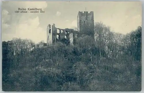 Waldkirch Breisgau Waldkirch Breisgau Ruine Kastelburg ungelaufen ca. 1910 / Waldkirch /Emmendingen LKR