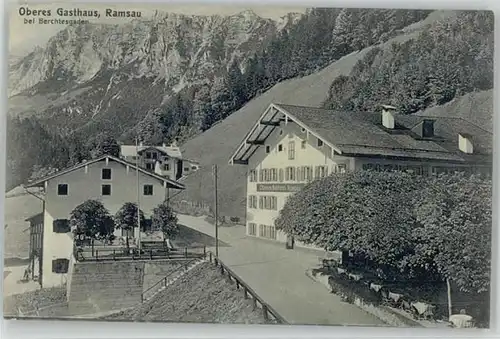 Ramsau Berchtesgaden Ramsau Berchtesgaden Oberes Gasthaus x 1927 / Ramsau b.Berchtesgaden /Berchtesgadener Land LKR