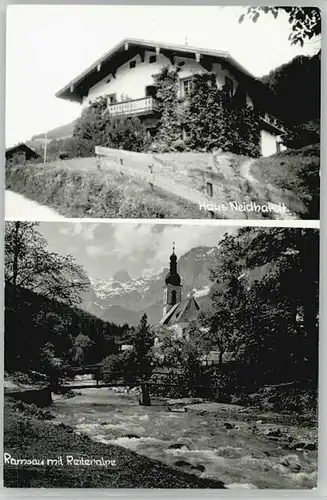 wd82131 Ramsau Berchtesgaden Ramsau Haus Neidhardt x 1960 Kategorie. Ramsau b.Berchtesgaden Alte Ansichtskarten