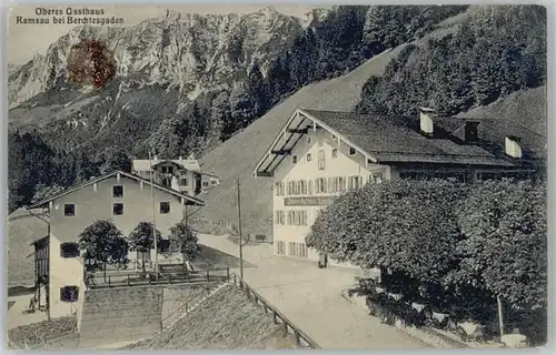 Ramsau Berchtesgaden Oberes Gasthaus x 1928