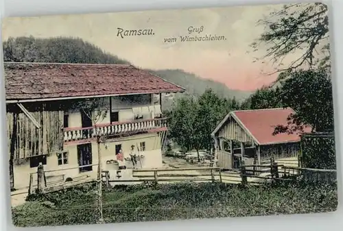Ramsau Wimbachlehen x 1920