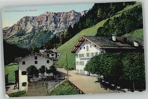 Ramsau Berchtesgaden Ramsau Oberes Gasthaus ungelaufen ca. 1910 / Ramsau b.Berchtesgaden /Berchtesgadener Land LKR