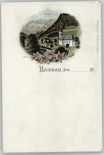 Ramsau  o 1899