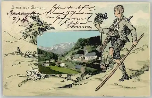 Ramsau Praegedruck x 1898