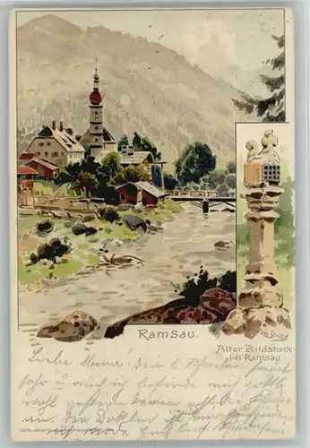 Ramsau KuenstlerOtto Struetzel x 1899