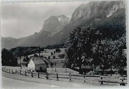 Ramsau Berchtesgaden Ramsau  ungelaufen ca. 1955 / Ramsau b.Berchtesgaden /Berchtesgadener Land LKR