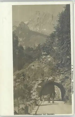 Ramsau Berchtesgaden Ramsau Felsentor ungelaufen ca. 1920 / Ramsau b.Berchtesgaden /Berchtesgadener Land LKR