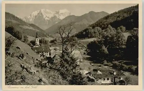 Ramsau Berchtesgaden Ramsau  ungelaufen ca. 1920 / Ramsau b.Berchtesgaden /Berchtesgadener Land LKR