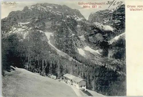 Ramsau Berchtesgaden Wachterl o 1907