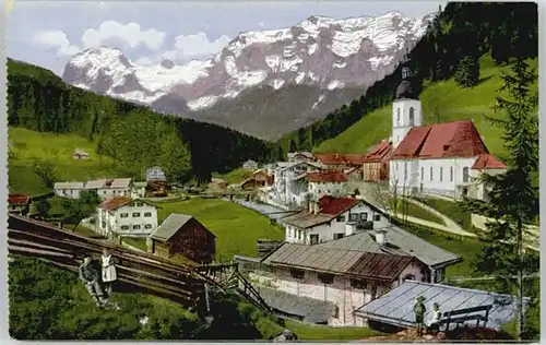 Ramsau Berchtesgaden Ramsau  ungelaufen ca. 1910 / Ramsau b.Berchtesgaden /Berchtesgadener Land LKR