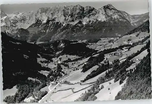 Ramsau Fliegeraufnahme o 1953