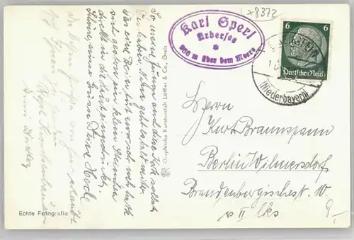 Bayerisch Eisenstein Naturfelsen Aussichtspunkt x 1942