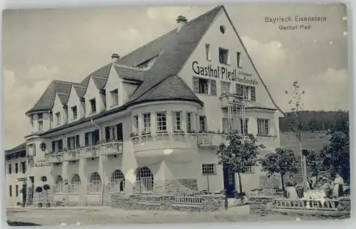 Bayerisch Eisenstein Gasthof Piedl x 1910
